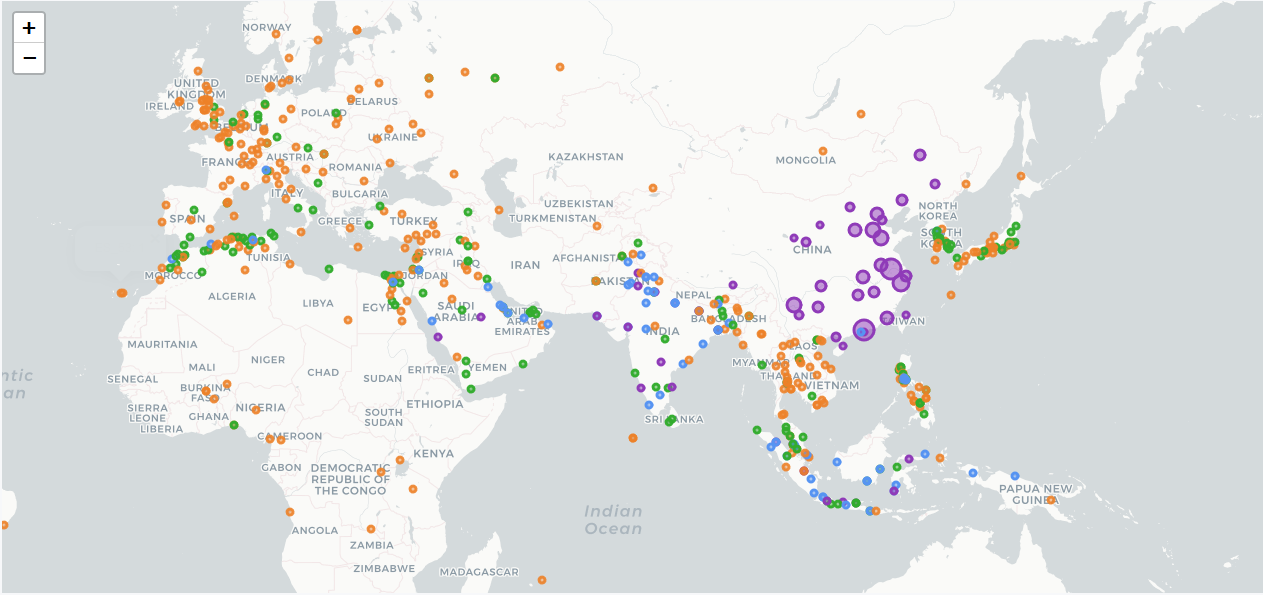 Grafana的WorldMapPanel实现世界地图的分析展现